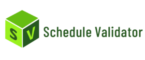 Schedule Validator Schedule Validator